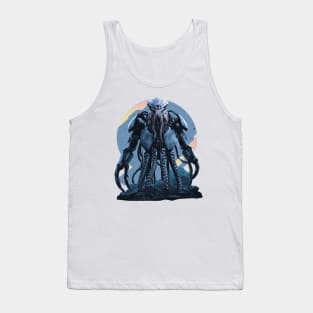 Hybrid Jaeger: Shark-Octopus Concept Tank Top